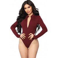 Red Grind Time Beyond Long Sleeve Bodysuit